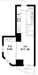 ラ・ペルラ文京小石川の物件間取画像